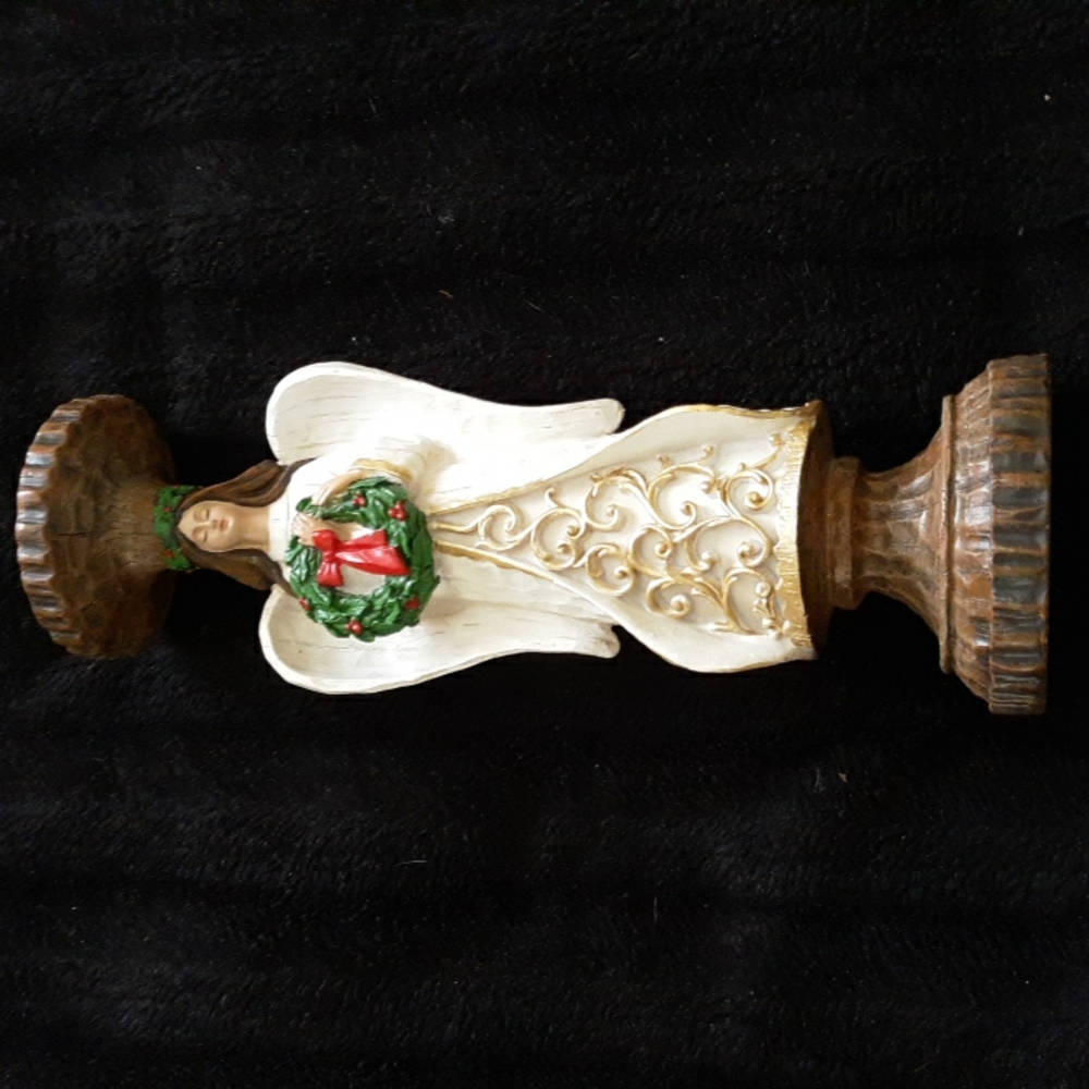 Christmas Angel Candlestick